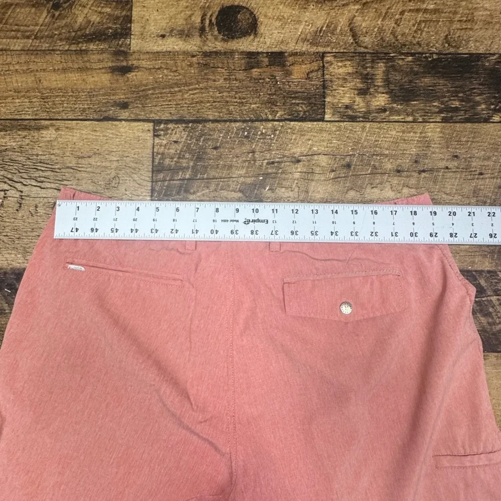 Linksoul Golf Shorts‎ Flat Front Hybrid Casual Walk Shorts Size 38